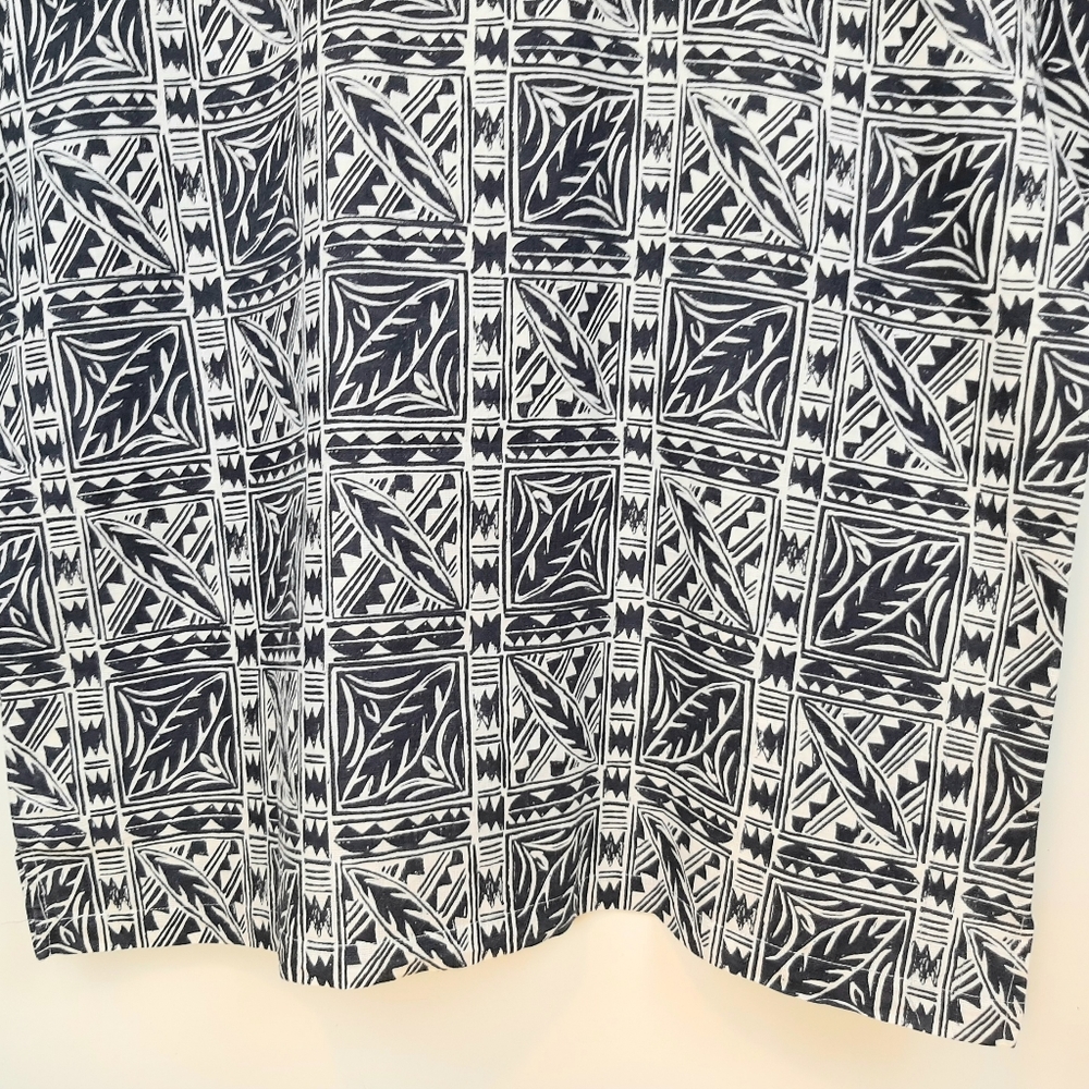 Slazenger Men's Tribal Hawaiian Button-Down Linen Blend Shirt Size XXL Resort - Picture 12 of 15